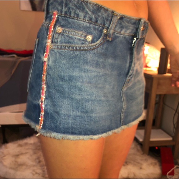 Zara skort with rhinestone embellishment - Picture 3 of 6